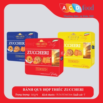 BÁNH QUY HỘP THIẾC ZUCCHERI